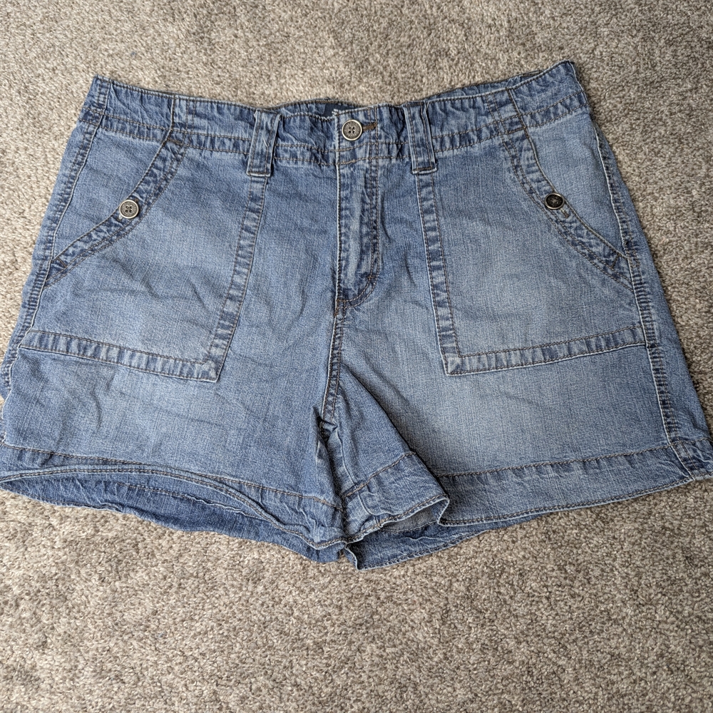 Faded Glory Light Blue Jean Shorts